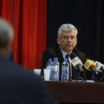 05.05.2018 Stadnicka Wola. Marszałek Senatu Stanisław Karczewski podczas spotkania z mieszkańcami / Jarosław Kubalski / Radio Kielce