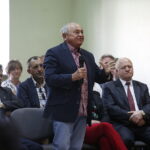 05.05.2018 Stadnicka Wola. Marszałek Senatu Stanisław Karczewski podczas spotkania z mieszkańcami / Jarosław Kubalski / Radio Kielce