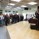 05.05.2018 Stadnicka Wola. Marszałek Senatu Stanisław Karczewski podczas spotkania z mieszkańcami / Jarosław Kubalski / Radio Kielce