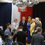 05.05.2018 Stadnicka Wola. Marszałek Senatu Stanisław Karczewski podczas spotkania z mieszkańcami / Jarosław Kubalski / Radio Kielce