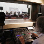 06.05.2018 Radio Kielce. Studio polityczne. / Jarosław Kubalski / Radio Kielce