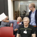 06.05.2018 Radio Kielce. Studio polityczne. / Jarosław Kubalski / Radio Kielce