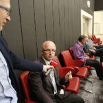 06.05.2018 Radio Kielce. Studio polityczne. / Jarosław Kubalski / Radio Kielce