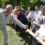 06.05.2018 Tokarnia. Park etnograficzny. Wytopki ołowiu / Jarosław Kubalski / Radio Kielce