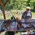 06.05.2018 Tokarnia. Park etnograficzny. Wytopki ołowiu / Jarosław Kubalski / Radio Kielce