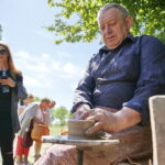 06.05.2018 Tokarnia. Park etnograficzny. Wytopki ołowiu / Jarosław Kubalski / Radio Kielce