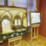 08.05.2018 Jędrzejów. Wystawa w Centrum Kultury "Wincenty Kadłubek i jego Kronika" / Jarosław Kubalswki / Radio Kielce