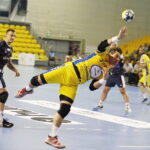 08.05.2018 Kielce. Mecz PGNiG Superligi  PGE Vive Kielce - Energa Kalisz. Julen Aginagalde / Jarosław Kubalski / Radio Kielce