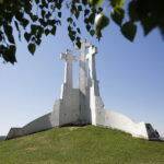 11.05.2018 Wilno. Litwa. Wzgórze Trzech Krzyży / Jarosław Kubalski / Radio Kielce