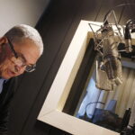 15.05.2018 Radio Kielce. Nagranie odcinków słuchowiska „Maszerują strzelcy, maszerują…”. Aktor Jerzy Trela / Jarosław Kubalski / Radio Kielce