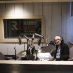 15.05.2018 Radio Kielce. Nagranie odcinków słuchowiska „Maszerują strzelcy, maszerują…”. Aktor Jerzy Trela / Jarosław Kubalski / Radio Kielce