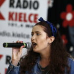 16.05.2018 Kielce. Międzyszkolny Konkurs Piosenki Angielskiej w szkole przy ulicy Zimnej. Marcelina Błaszczyk / Jarosław Kubalski / Radio Kielce