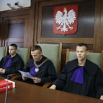 16.05.2018 Kielce. Dzień otwarty dla młodzieży w sądzie okręgowym. Inscenizacja rozprawy sądowej / Jarosław Kubalski / Radio Kielce