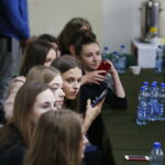 16.05.2018 Kielce. Dzień otwarty dla młodzieży w sądzie okręgowym. Inscenizacja rozprawy sądowej / Jarosław Kubalski / Radio Kielce