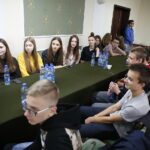 16.05.2018 Kielce. Dzień otwarty dla młodzieży w sądzie okręgowym. Inscenizacja rozprawy sądowej / Jarosław Kubalski / Radio Kielce