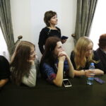 16.05.2018 Kielce. Dzień otwarty dla młodzieży w sądzie okręgowym. Inscenizacja rozprawy sądowej / Jarosław Kubalski / Radio Kielce