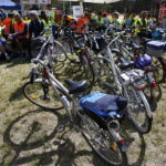 Borków. Zakończenie Rodzinnej Majówki Rowerowej / Jarosław Kubalski / Radio Kielce