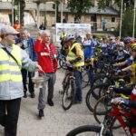 19.05.2018 Kielce. Rodzinna Majówka Rowerowa. Biskup Marian Florczyk / Jarosław Kubalski / Radio Kielce
