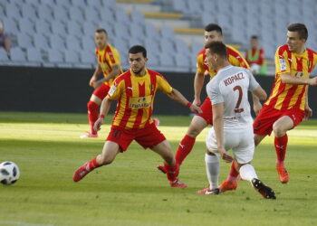 20.05.2018 Kielce. Mecz Korona Kielce - Zagłębie Lubin / Jarosław Kubalski / Radio Kielce