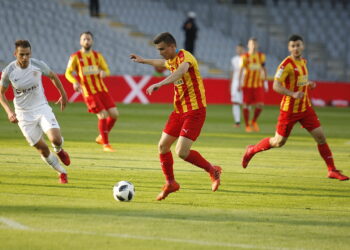 20.05.2018 Kielce. Mecz Korona Kielce - Zagłębie Lubin / Jarosław Kubalski / Radio Kielce