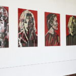 24.05.2018 Kielce. Wystawa malarstwa Piotr Kachny  „Red_Girl_Grounds” w Pałacyku Tomasza Zielińskiego / Jarosław Kubalski / Radio Kielce