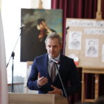 28.05.2018 Piekoszów. Sesja rady gminy. Nadanie patronów szkołom w gminie. Przewodniczący Rady  Miasta Kielce Dariusz Kozak / Jarosław Kubalski / Radio Kielce