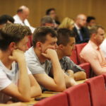 28.05.2018 Kielce. UJK. Konferencja „Racja stanu Polski w Europie” Sekretarza Stanu Szefa Gabinetu Prezydenta RP prof. UJ dr hab. Krzysztofa Szczerskiego / Jarosław Kubalski / Radio Kielce