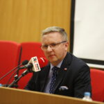 Na zdjęciu Krzysztof Szczerski. / Fot. Jarosław Kubalski - Radio Kielce