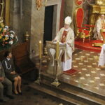 Msza święta inaugurująca obchody Dnia Weterana. Na zdjęciu: biskup Andrzej Kaleta / Jarosław Kubalski / Radio Kielce