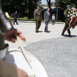 Centralne obchody Dnia Weterana w Kielcach. Złożenie kwiatów pod pomnikiem AK / Jarosław Kubalski / Radio Kielce