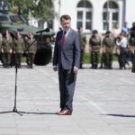 Centralne obchody Dnia Weterana w Kielcach. Minister obrony narodowej Mariusz Błaszczak / Jarosław Kubalski / Radio Kielce