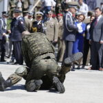 Centralne obchody Dnia Weterana w Kielcach. Uroczystości na placu Wolności. Pokaz sztuk walki / Jarosław Kubalski / Radio Kielce