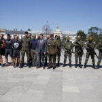 Centralne obchody Dnia Weterana w Kielcach. Uroczystości na placu Wolności. Minister obrony narodowej Mariusz Błaszczak / Jarosław Kubalski / Radio Kielce