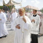 31.05.2018 Kielce. Procesja Bożego Ciała. Biskup Jan Piotrowski / Jarosław Kubalski / Radio Kielce