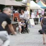 31.05.2018 Kielce. Akcja "Budzenie Sienkiewki" / Jarosław Kubalski / Radio Kielce