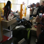 31.05.2018 Kielce. Motocykliści z grupy "Motocyklowi Terroryści Świętokrzyskie" odwiedzili pacjentów w szpitalu dziecięcym z okazji Dnia Dziecka / Jarosław Kubalski / Radio Kielce