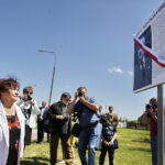 20.05.2018 Końskie. Nadanie imienia Przemysława Gosiewskiego rondu u zbiegu ulic Warszawskiej i Staszica / Jarosław Kubalski / Radio Kielce