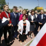 20.05.2018 Końskie. Nadanie imienia Przemysława Gosiewskiego rondu u zbiegu ulic Warszawskiej i Staszica / Jarosław Kubalski / Radio Kielce