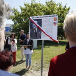 20.05.2018 Końskie. Nadanie imienia Przemysława Gosiewskiego rondu u zbiegu ulic Warszawskiej i Staszica / Jarosław Kubalski / Radio Kielce