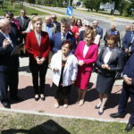 20.05.2018 Końskie. Nadanie imienia Przemysława Gosiewskiego rondu u zbiegu ulic Warszawskiej i Staszica / Jarosław Kubalski / Radio Kielce