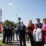 20.05.2018 Końskie. Nadanie imienia Przemysława Gosiewskiego rondu u zbiegu ulic Warszawskiej i Staszica / Jarosław Kubalski / Radio Kielce