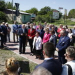 20.05.2018 Końskie. Nadanie imienia Przemysława Gosiewskiego rondu u zbiegu ulic Warszawskiej i Staszica / Jarosław Kubalski / Radio Kielce