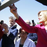 20.05.2018 Końskie. Nadanie imienia Przemysława Gosiewskiego rondu u zbiegu ulic Warszawskiej i Staszica / Jarosław Kubalski / Radio Kielce