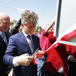 20.05.2018 Końskie. Nadanie imienia Przemysława Gosiewskiego rondu u zbiegu ulic Warszawskiej i Staszica / Jarosław Kubalski / Radio Kielce