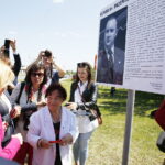 20.05.2018 Końskie. Nadanie imienia Przemysława Gosiewskiego rondu u zbiegu ulic Warszawskiej i Staszica / Jarosław Kubalski / Radio Kielce