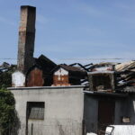 06.05.2018 Radlin. Spalona ferma kurza / Jarosław Kubalski / Radio Kielce