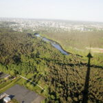 10.05.2018 Wilno. Litwa. Widok z wieży telewizyjnej / Jarosław Kubalski / Radio Kielce