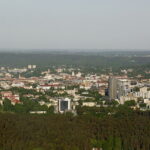 10.05.2018 Wilno. Litwa. Widok z wieży telewizyjnej / Jarosław Kubalski / Radio Kielce