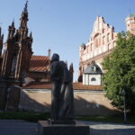 11.05.2018 Wilno. Litwa. Pomnik Adama Mickiewicza / Jarosław Kubalski / Radio Kielce