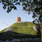 11.05.2018 Wilno. Litwa. Wzgórze Giedymina / Jarosław Kubalski / Radio Kielce